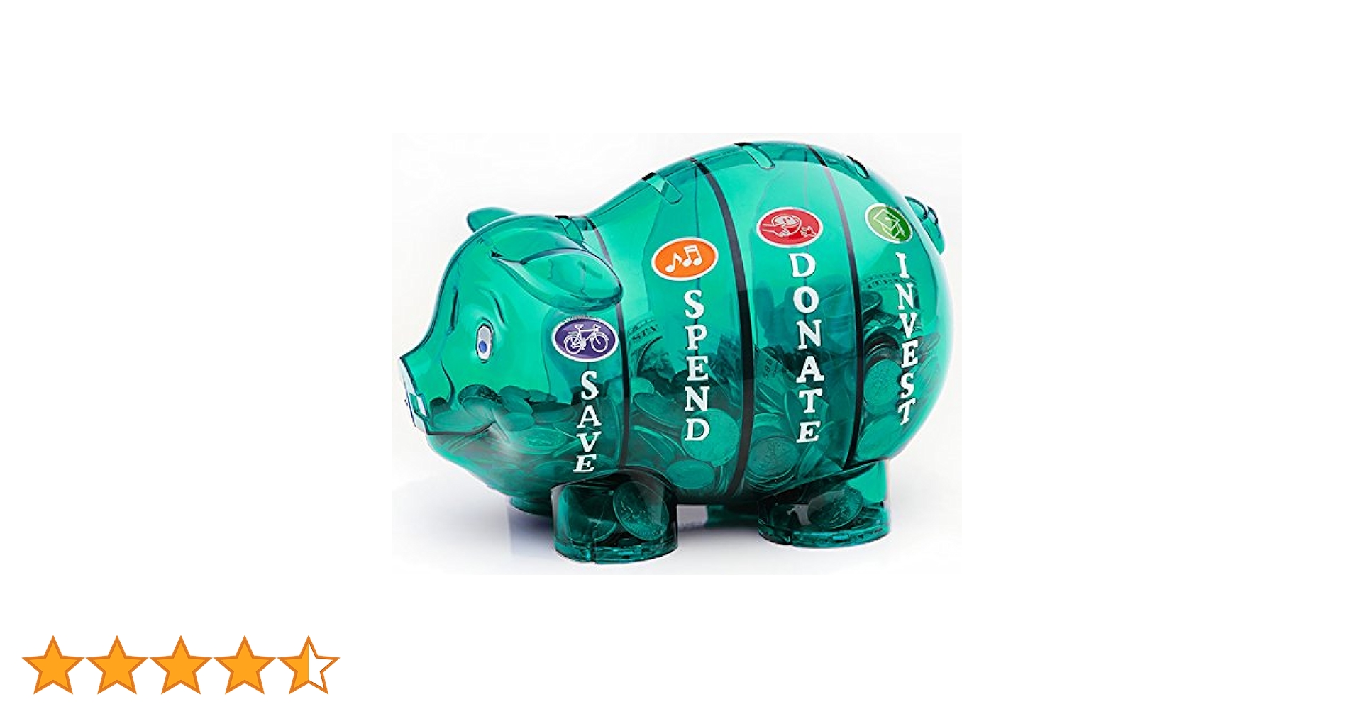 Amazon.co.jp: Money Savvy Pig - グリーン : ホーム＆キッチン